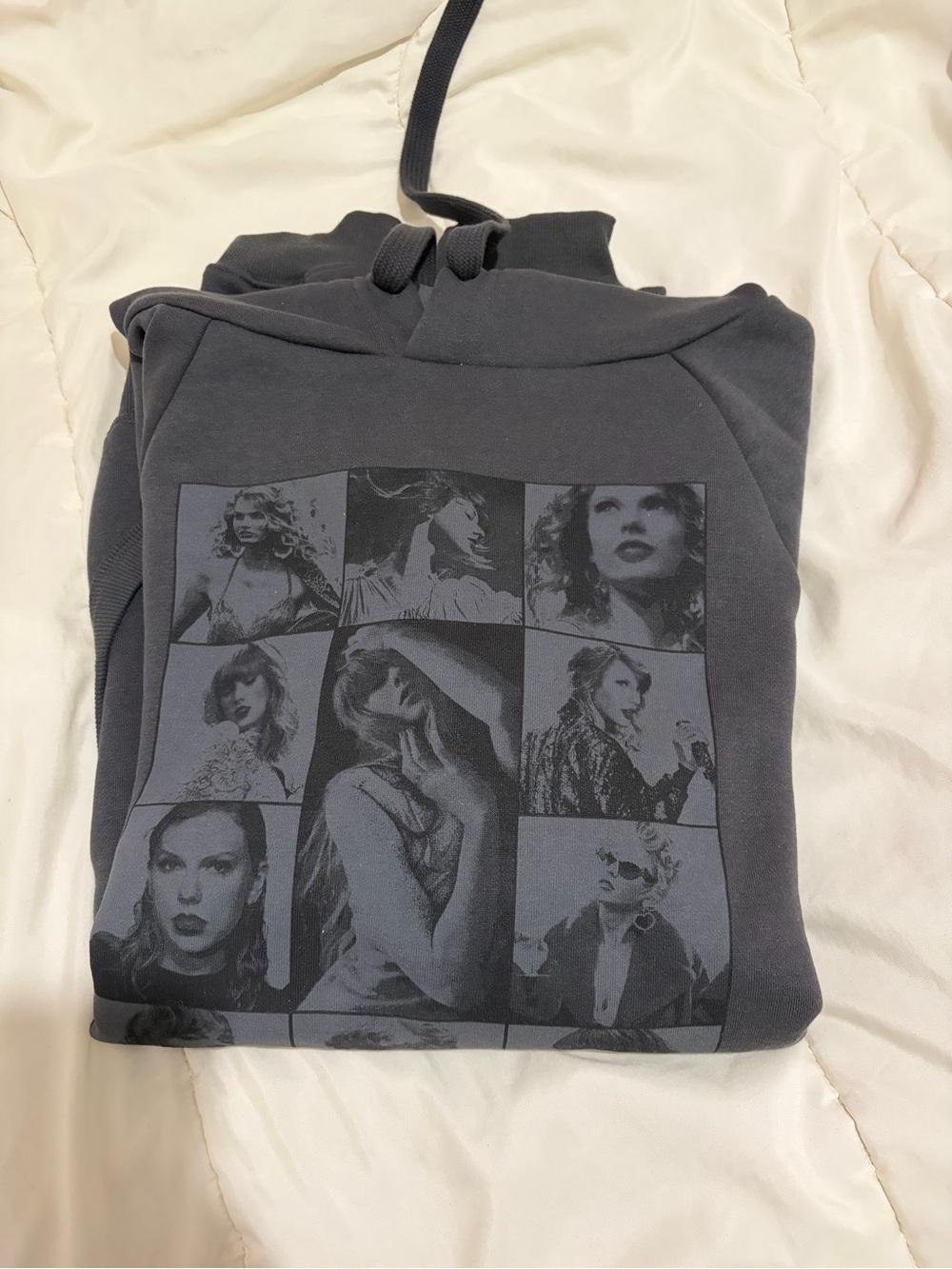 Taylor Swift The Eras Tour Charcoal Hoodie